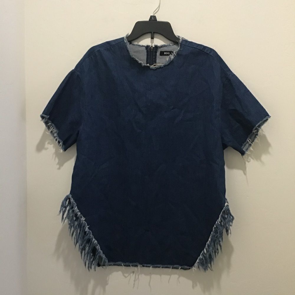 BDG Women’s jean top, medium, LNC